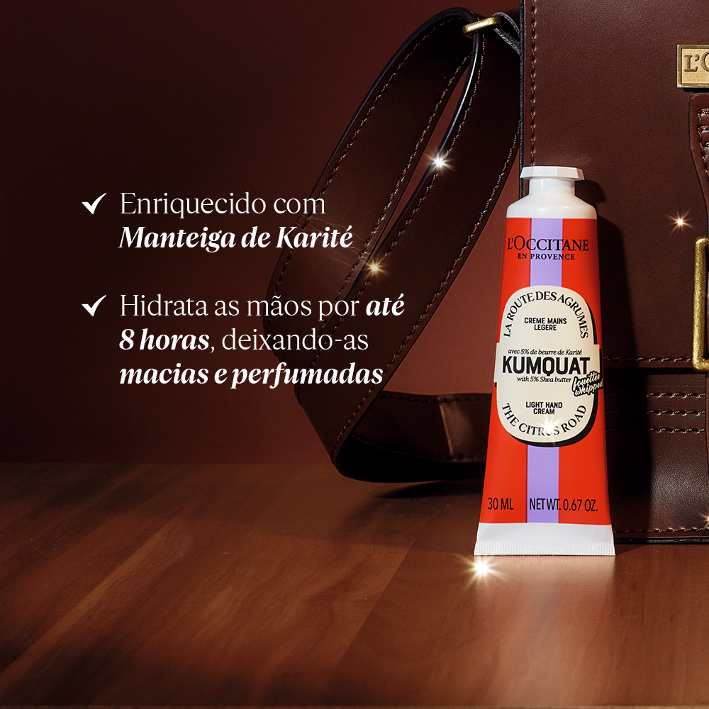 Creme de Mãos Karité Kumquat 30ml, , large image number 1